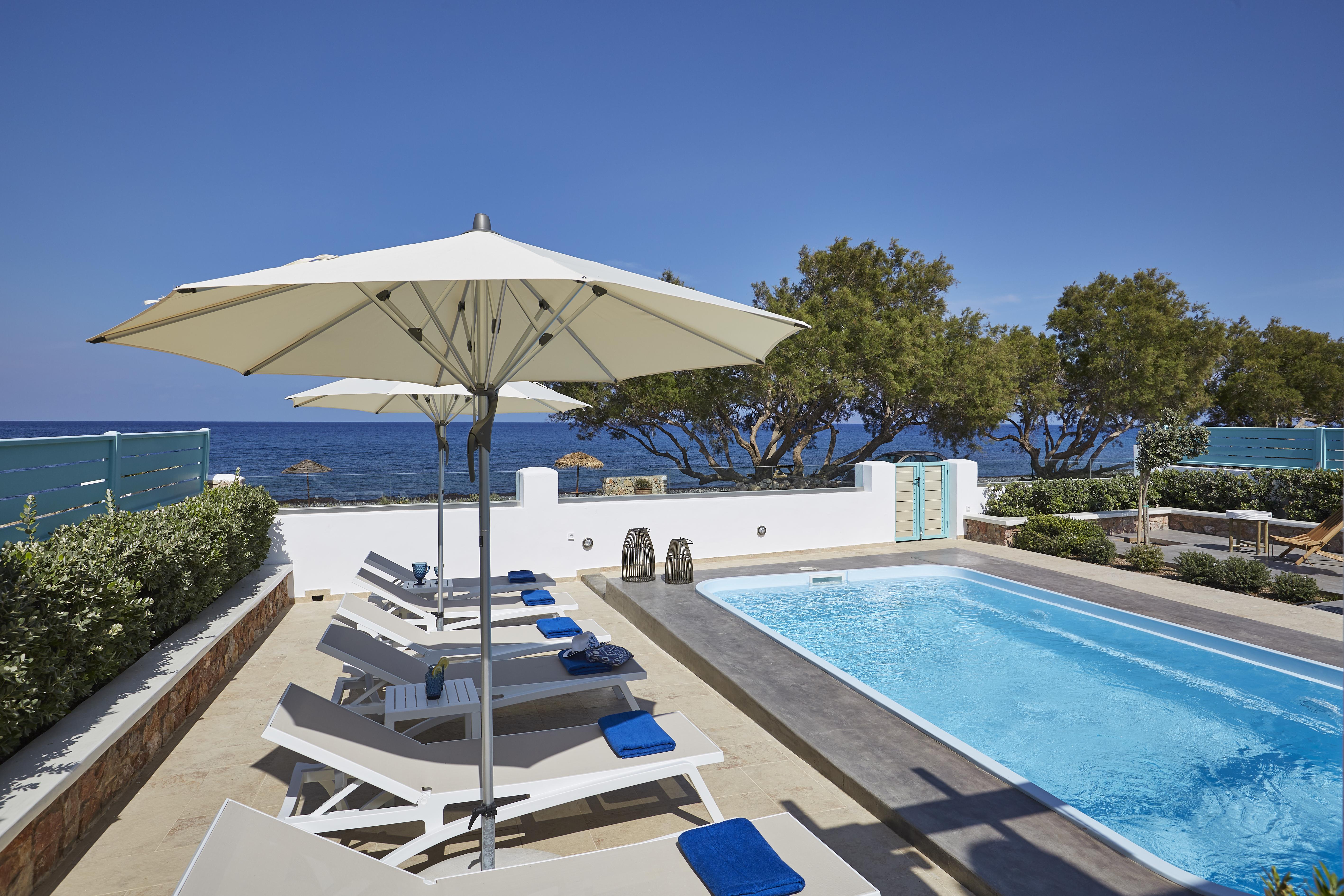 Almyriki Beach Villa Monolithos  Bagian luar foto