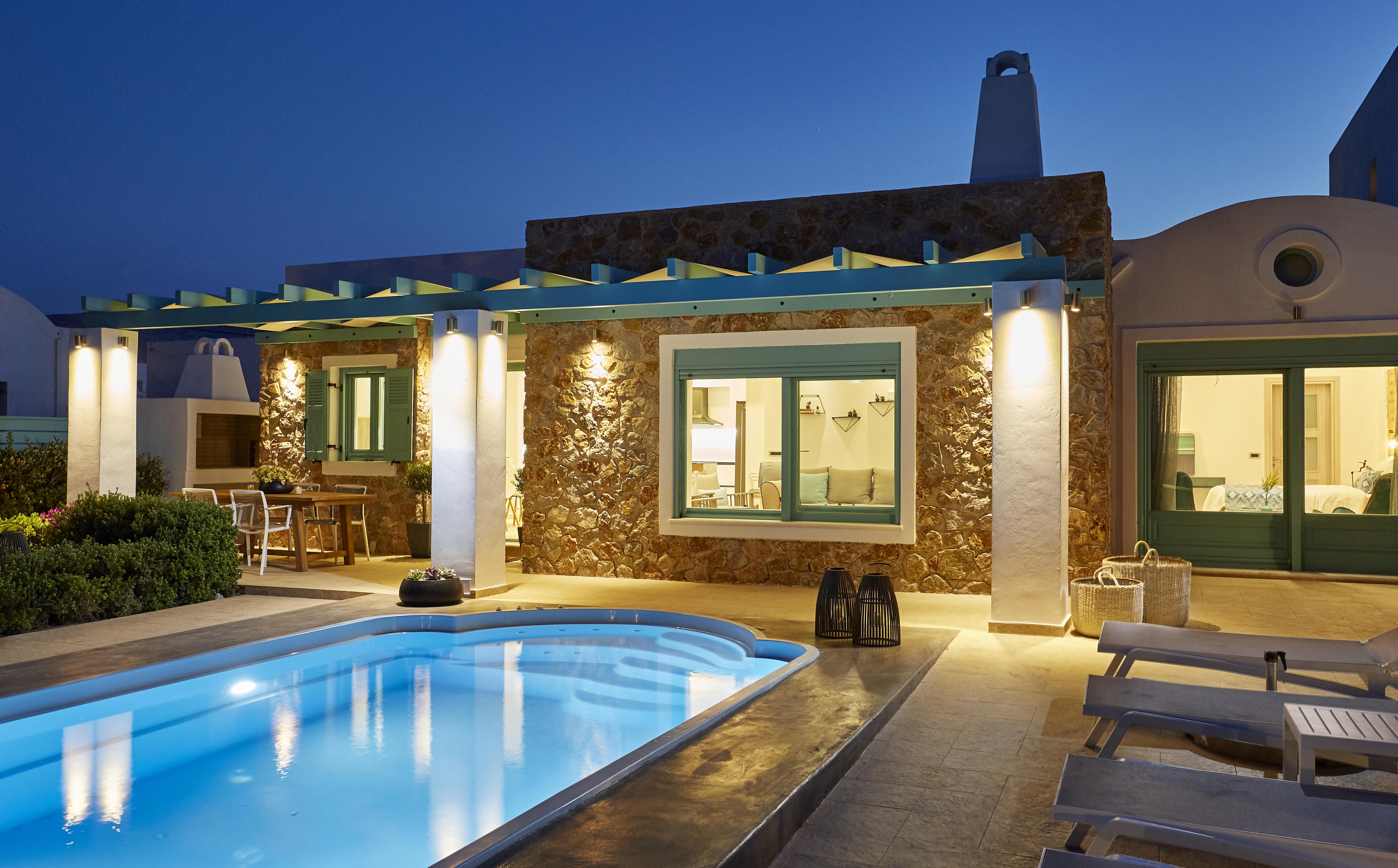 Almyriki Beach Villa Monolithos  Bagian luar foto